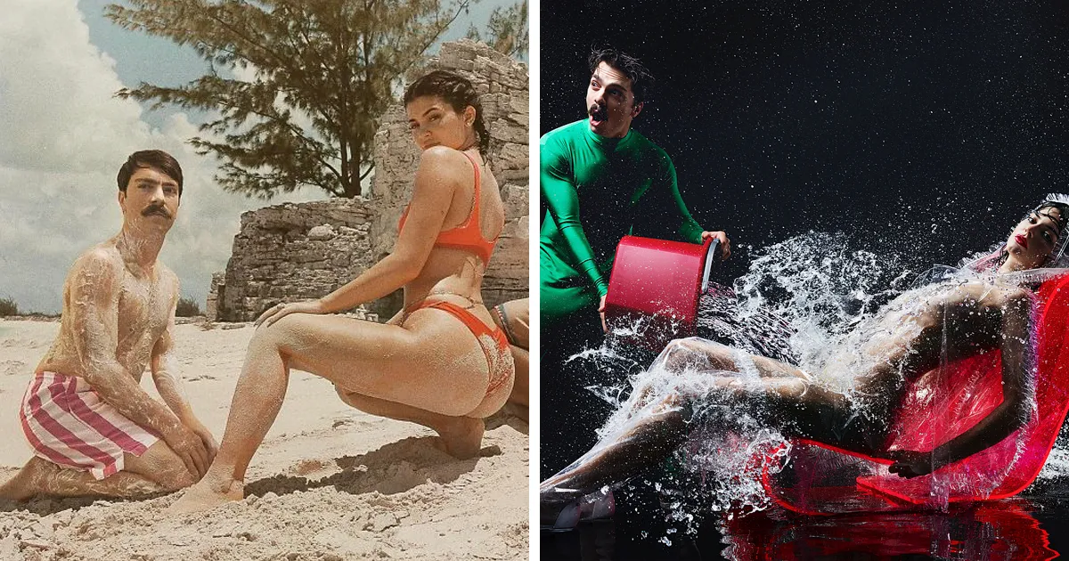 Este hombre se photoshopea en las fotos de Kendall Jenner y las mejora muchísimo