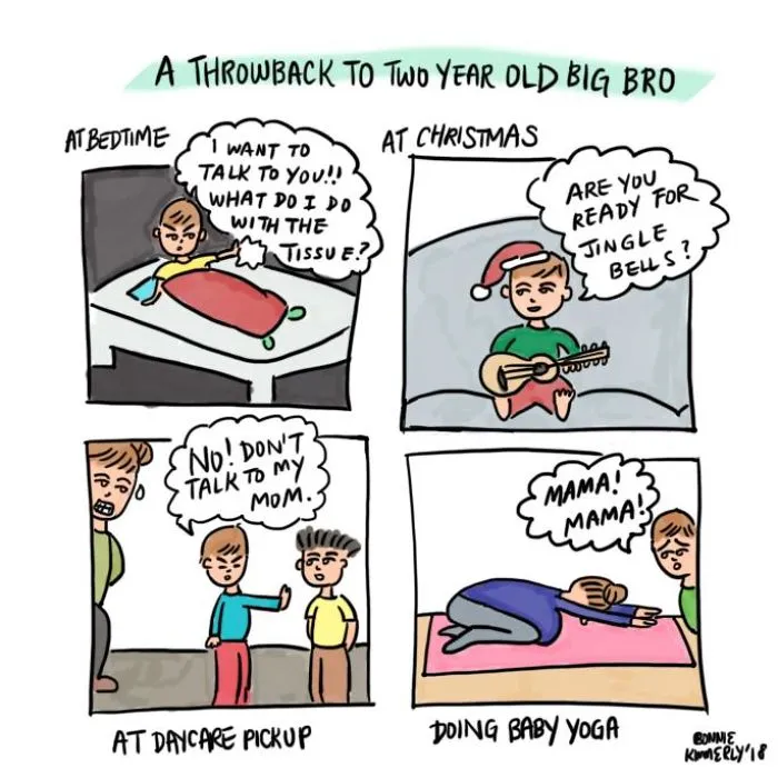 I Illustrate My Mundane Yet Funny Moments Of Life With Two Young Boys (35 Pics)