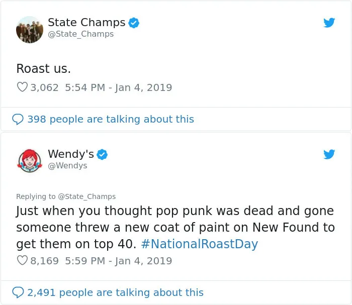 35 Times People And Companies Regretted Asking Wendy's To Roast Them (New Tweets)
