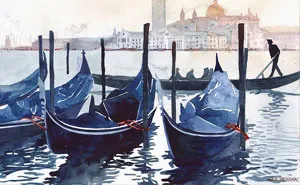 My 21 Watercolor Paintings Of Venice That Show The Beauty Of This City