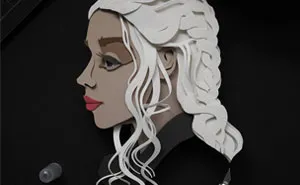 Artist Shows Off His Incredible Paper Work Skills By Recreating Famous Pop Culture Characters