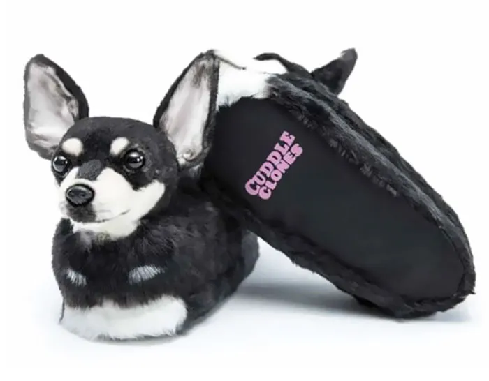 This Company Makes Slippers That Look Just Like People's Pets And They Are So Realistic That Dogs Get Jealous