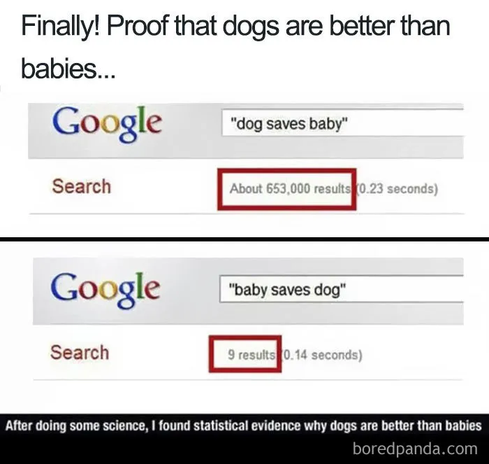 People Who Prefer Pets Over Kids Are Creating Funny Memes That Explain Their Choice