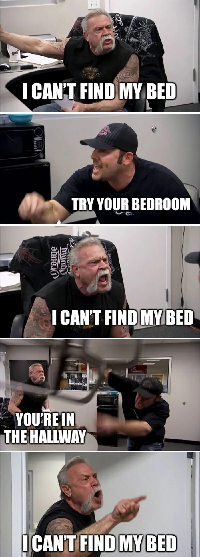 Guy Gets So Drunk He Can't Find His Bed In His Own Home, His Bandmates Create Hilarious Memes (21 Pics)