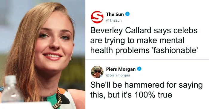 Piers Morgan Blames Celebrities For Making Mental Health Issues ‘Fashionable’, Sophie Turner Teaches Him A Stark Lesson