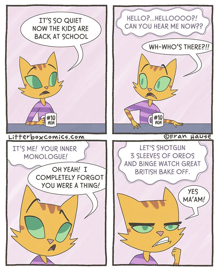 19 More Comics About Being A Mom (Who’s Also A Cat)