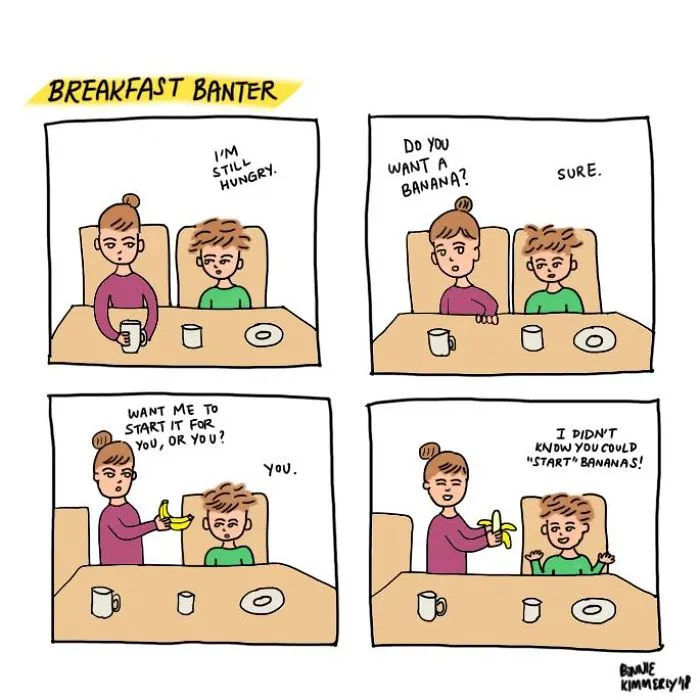 I Illustrate My Mundane Yet Funny Moments Of Life With Two Young Boys (35 Pics)