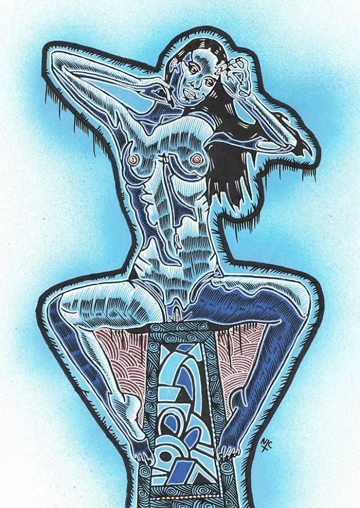 Blue Nude 2019
