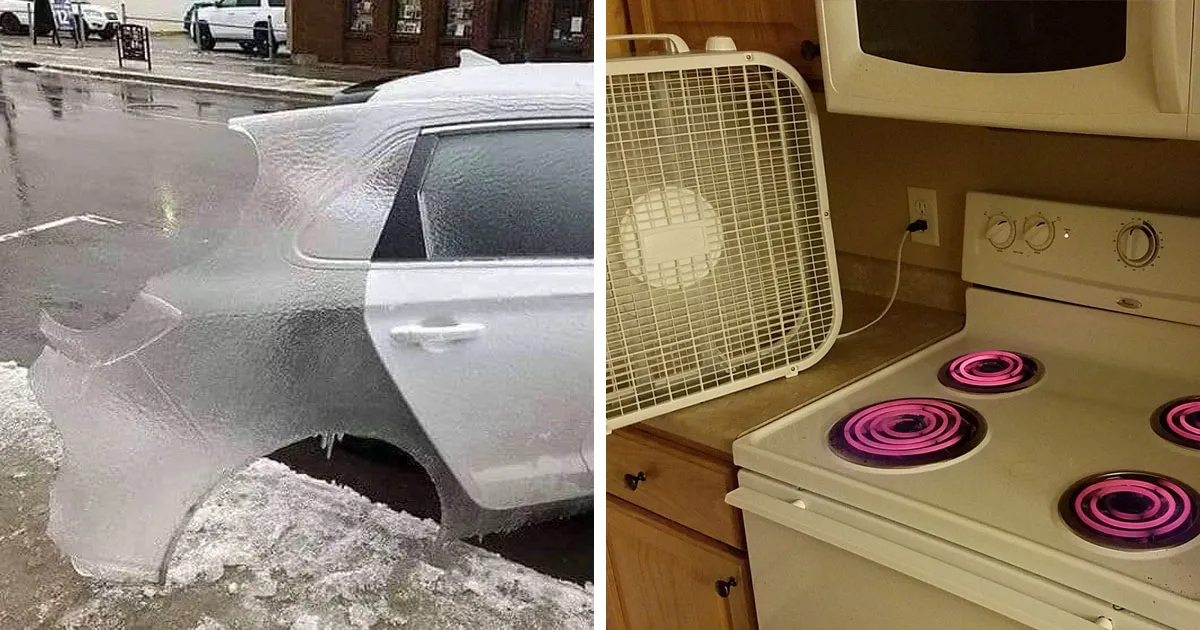 40 Fotos que muestran el frío de locura que están sufriendo en EEUU ahora mismo