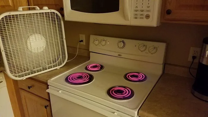Hemos llegado a -40º y el casero ha decidido bajarnos la calefacción, así que...