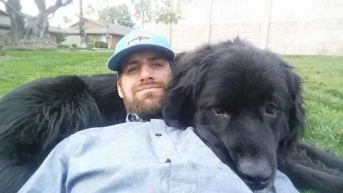 De relax con el perro