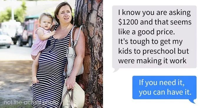 Guy Shares The Conversation His Wife Had With A Potential Car Buyer And It's The Opposite Of 'Choosing Beggars'