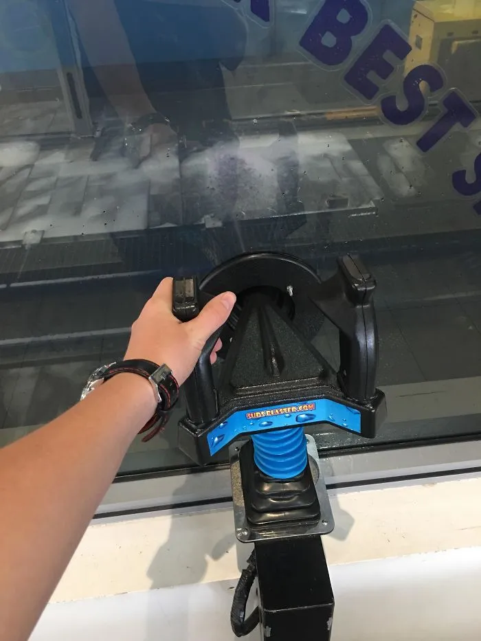 My Local Car Wash Has A Gun For Kids That Shoots Soap Suds At The Cars Going Into The Car Wash