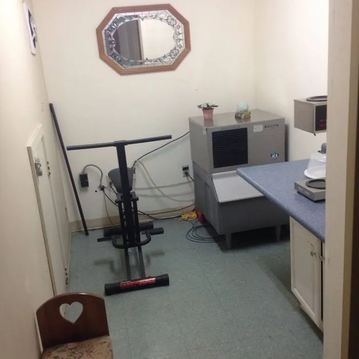 La web decía que el motel tenía un gimnasio