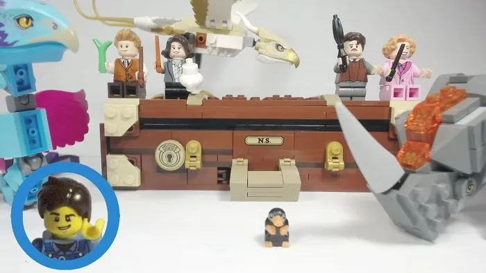 Watch As A LEGO Minifigure Builds Newt's Case From Fantastic Beasts