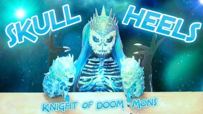 Insane Skull Heels! Knight Of Doom Mons Entertaining Shoe Craft Video!