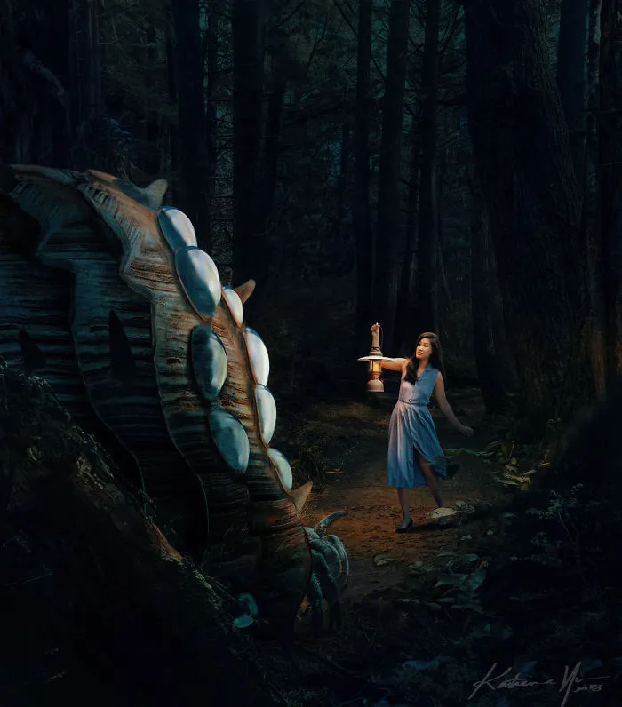 I Turn The Stories That Exist In My Head Into Reality Using Photoshop (35 Pics)