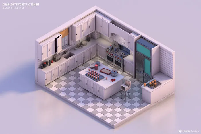 Charlotte York’s Kitchen (Sex And The City 2)