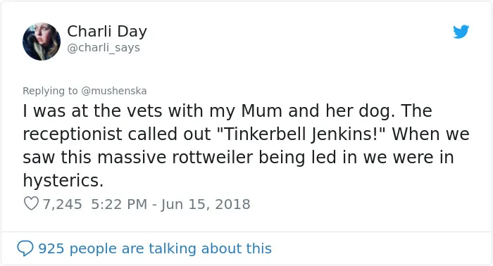 30 People Share The Funniest Pet Names And They're Beyond Creative