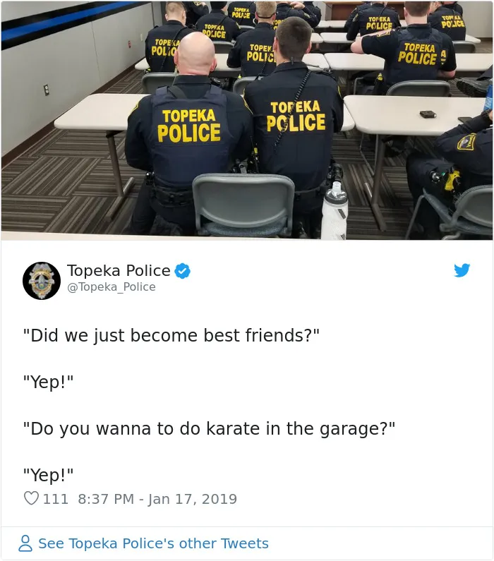 26 Criminally Funny Tweets By The Kansas Police Departments