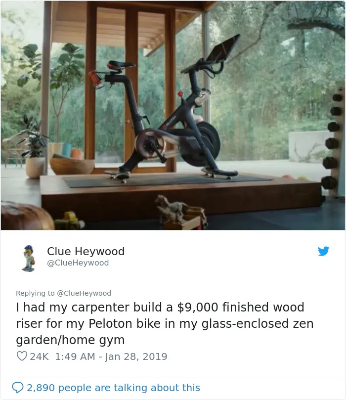 'Peloton' Stationary Bicycles Get Flooded With Memes After Their 'Luxurious' Ad Faces Backlash