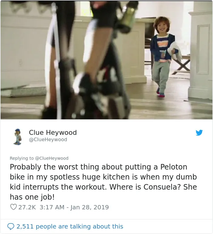 'Peloton' Stationary Bicycles Get Flooded With Memes After Their 'Luxurious' Ad Faces Backlash
