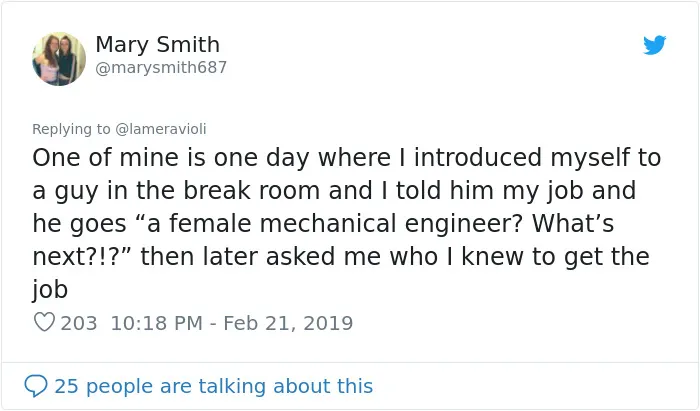 Women Share Crazy Things That Happened To Them While Working Among Men