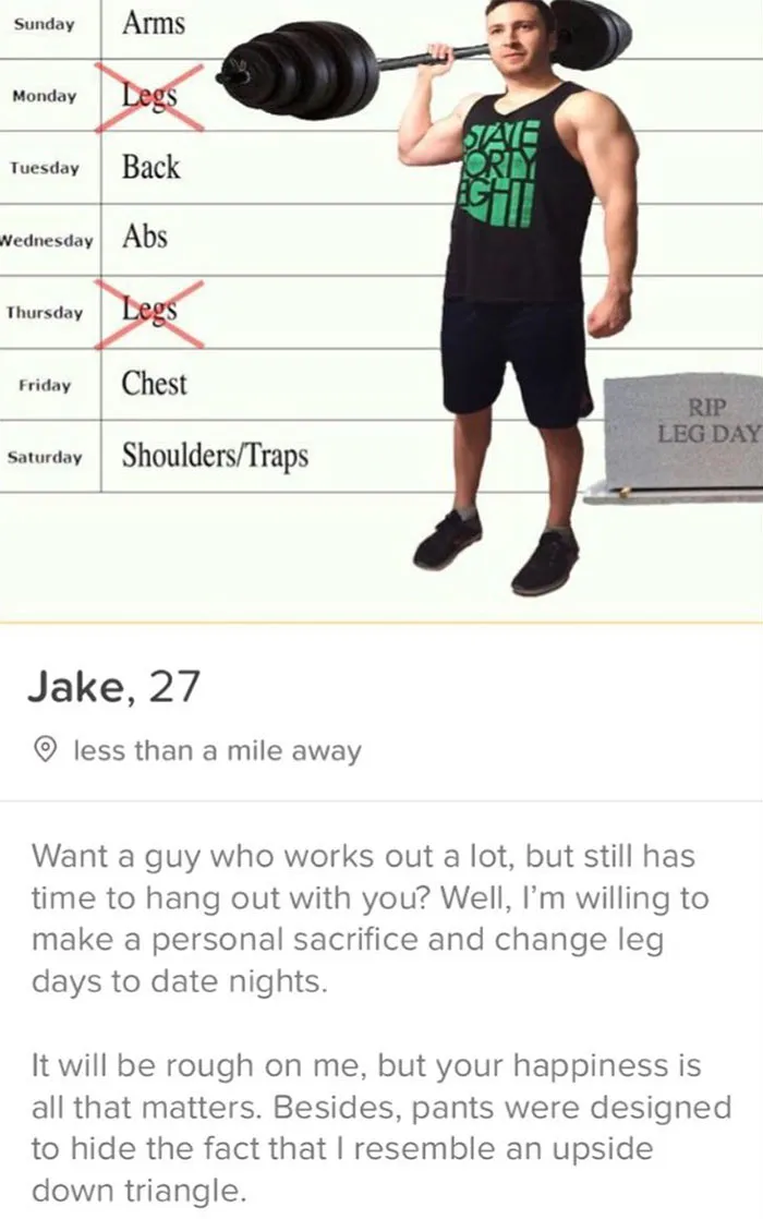 After Creating Over 30 Custom Profiles, Tinder Banned This Guy. Here Are Some Of The Funniest Ones