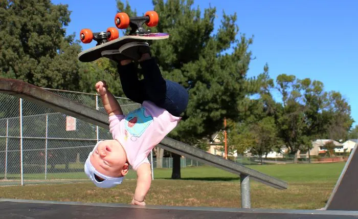 Couldn't Quite Pull Off The Grab On This Lip Trick