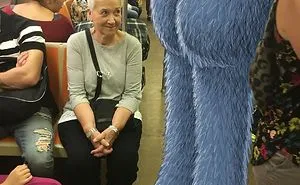 Artist Imagines 47 Mischievious Monsters Interacting With Commuters On NYC Subway