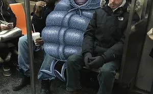 Artist Imagines 47 Mischievious Monsters Interacting With Commuters On NYC Subway