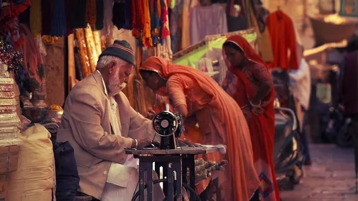 Street Of Jaisalmer, India