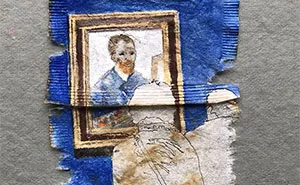 I Paint "Museum Goers" On Used Tea Bags (19 Pics)
