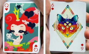 A Deck Of Playing Cards Illustrated And Animated In Augmented Reality By Leading International Artists