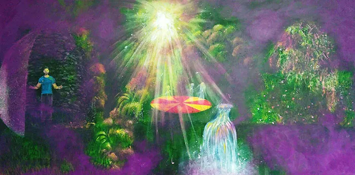 Painting Of A Very Vivid Dream I Had In 2014