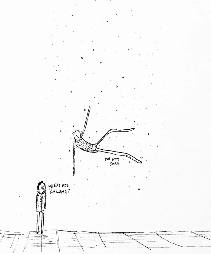 A Drawing Of A Dream I Had Recently