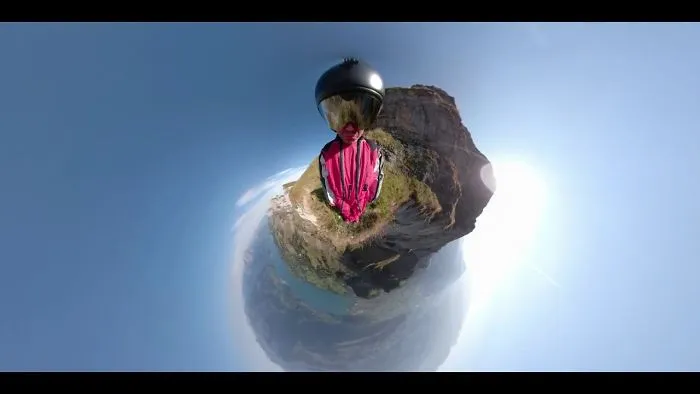 First Music Video Ever Singing While Flying At 215 Km/H