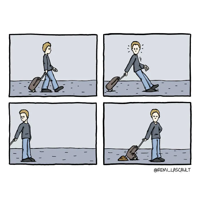Dibujo cómics estúpidos para la gente con un sentido del humor oscuro (18 imágenes)