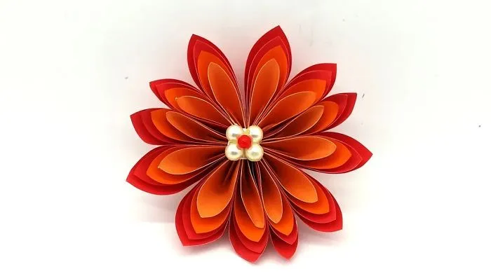 Paper Flower For Decoration Ideas Easy Making Instruction