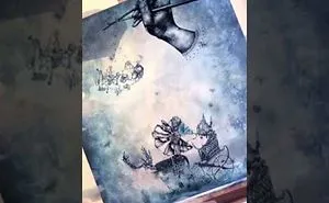 Artist Creates An Augmented Reality App To Animate Her Paintings.