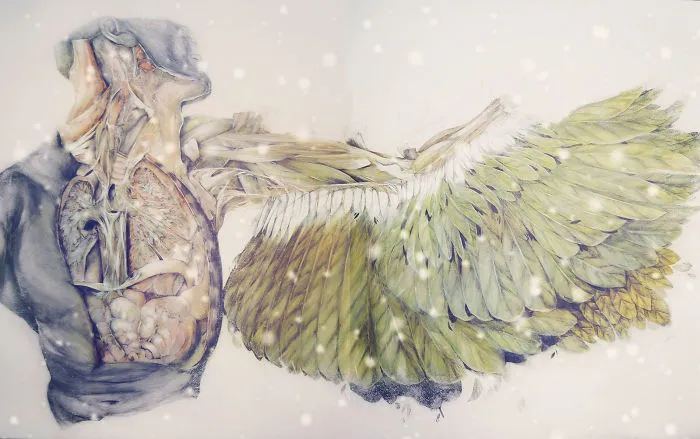 Artist Makes Flowers Bloom From Animal And Human Bodies And The Result Is Beautiful
