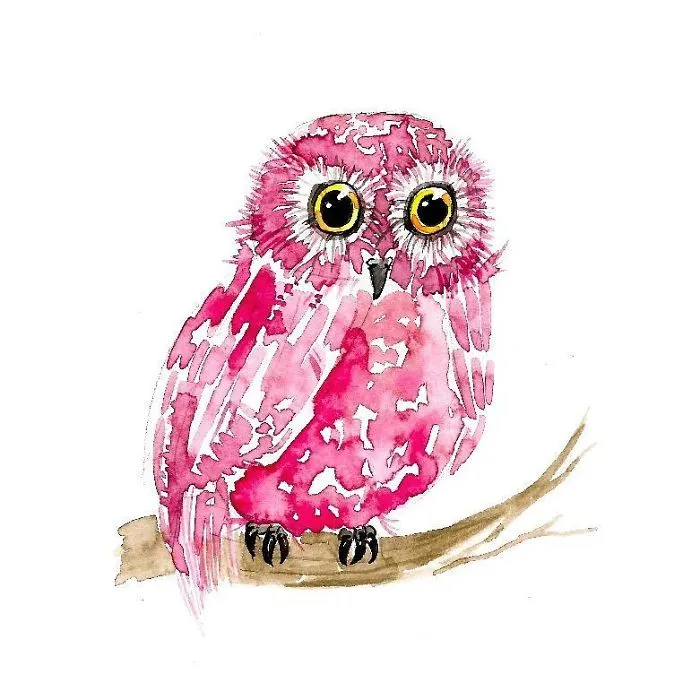 I Painted My First Owl 5 Years Ago, And Haven't Been Able To Stop Since (54 Pics)