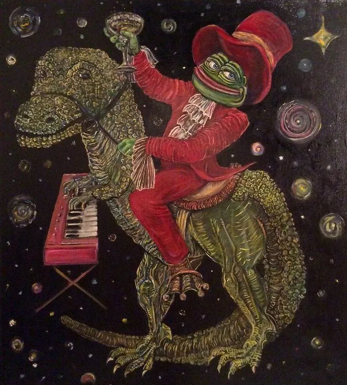 Pepe And T-Rex!