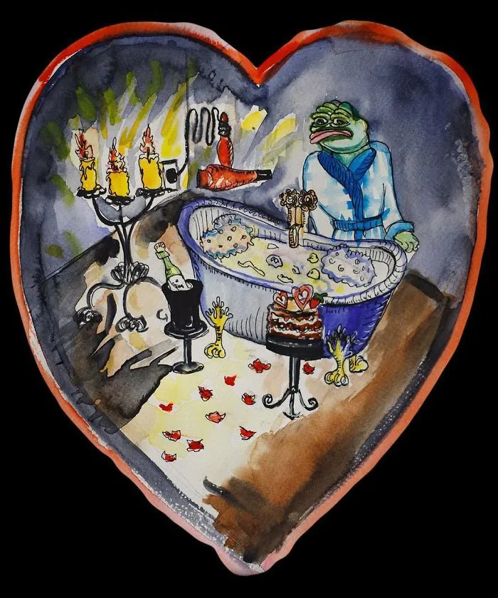 Pepe Painting