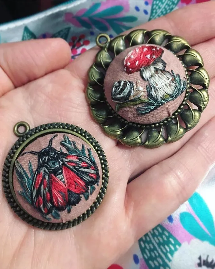 Comencé a hacer bordados hace año y medio y me encantó. Estos son mis 40 mejores diseños