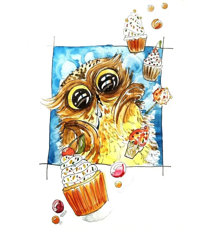I Painted My First Owl 5 Years Ago, And Haven't Been Able To Stop Since (54 Pics)