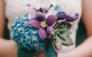 Crochet Bridal Bouquets