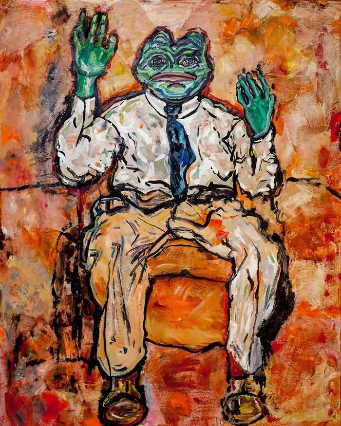 Egon Schiele Style