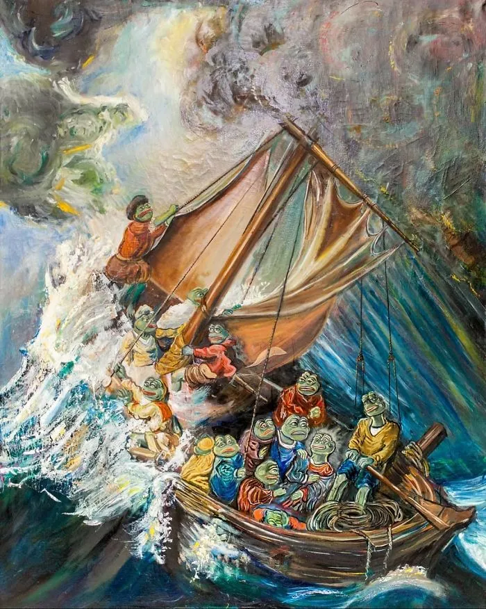 The Storm On The Sea Of Galile