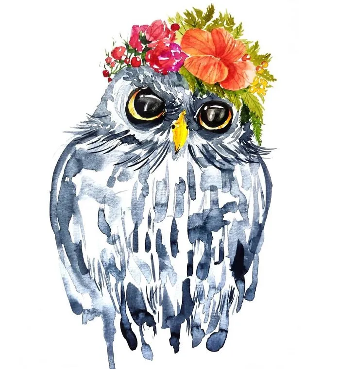 I Painted My First Owl 5 Years Ago, And Haven't Been Able To Stop Since (54 Pics)